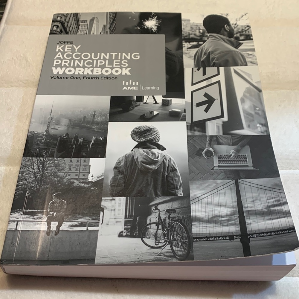 SALE!! Key accounting principles workbook Vol 1 4th Ed